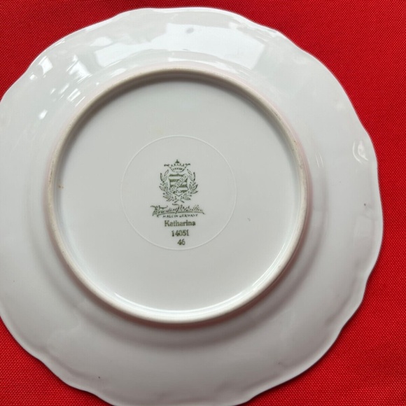 Weimar Porcelain Katharina Cup Saucer and Desert Plate - Picture 6 of 7